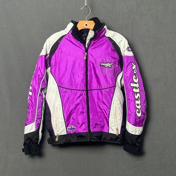 Castle X Jackets & Blazers - Castle X Womens Large Snowmobile Jacket Insulated Waterproof Purple Winter Coat